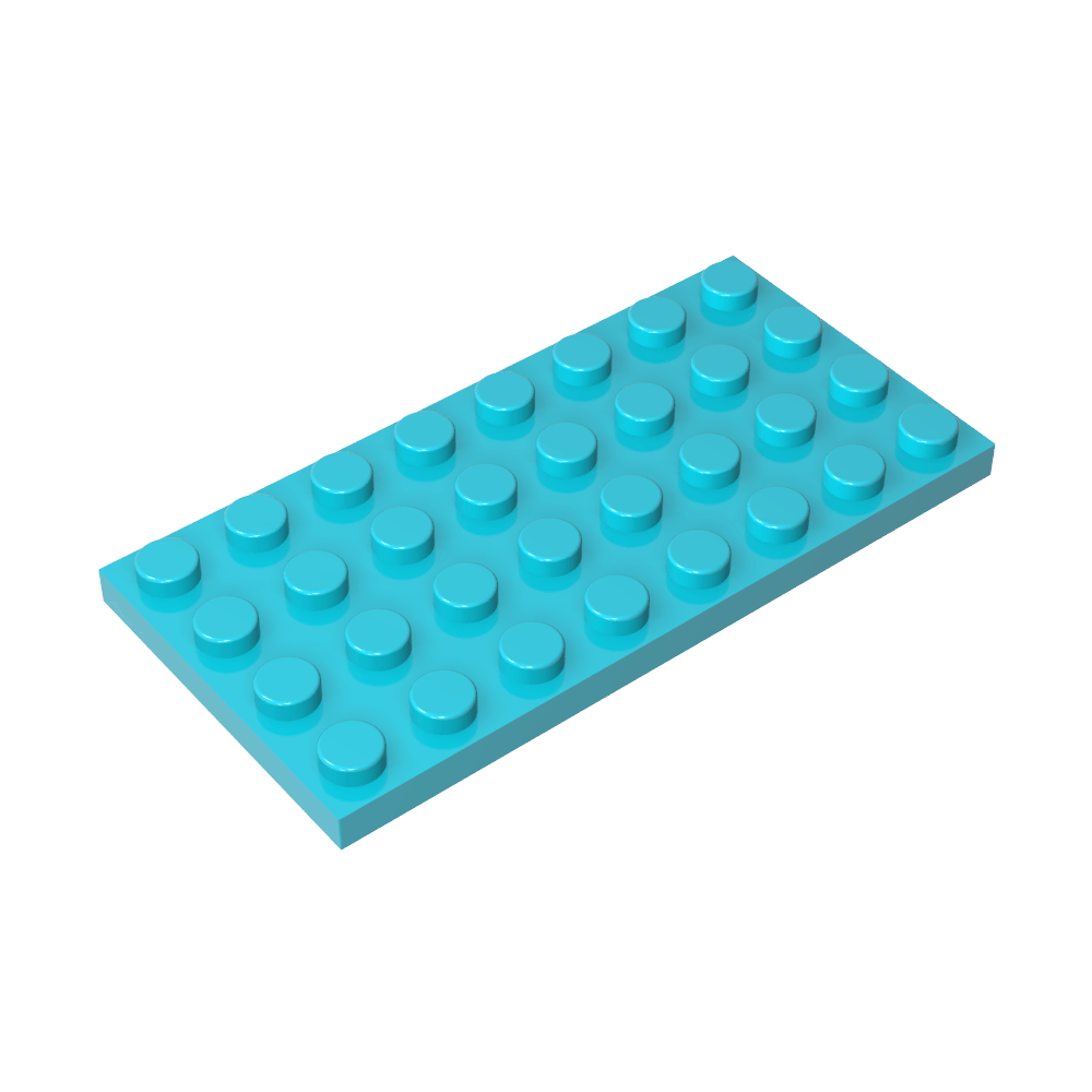 Assiette 4 x 8-MyGobricksFr