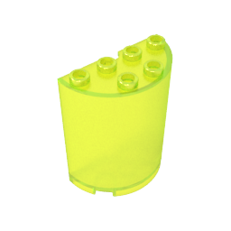 Demi-cylindre 2 x 4 x 4-MyGobricksFr