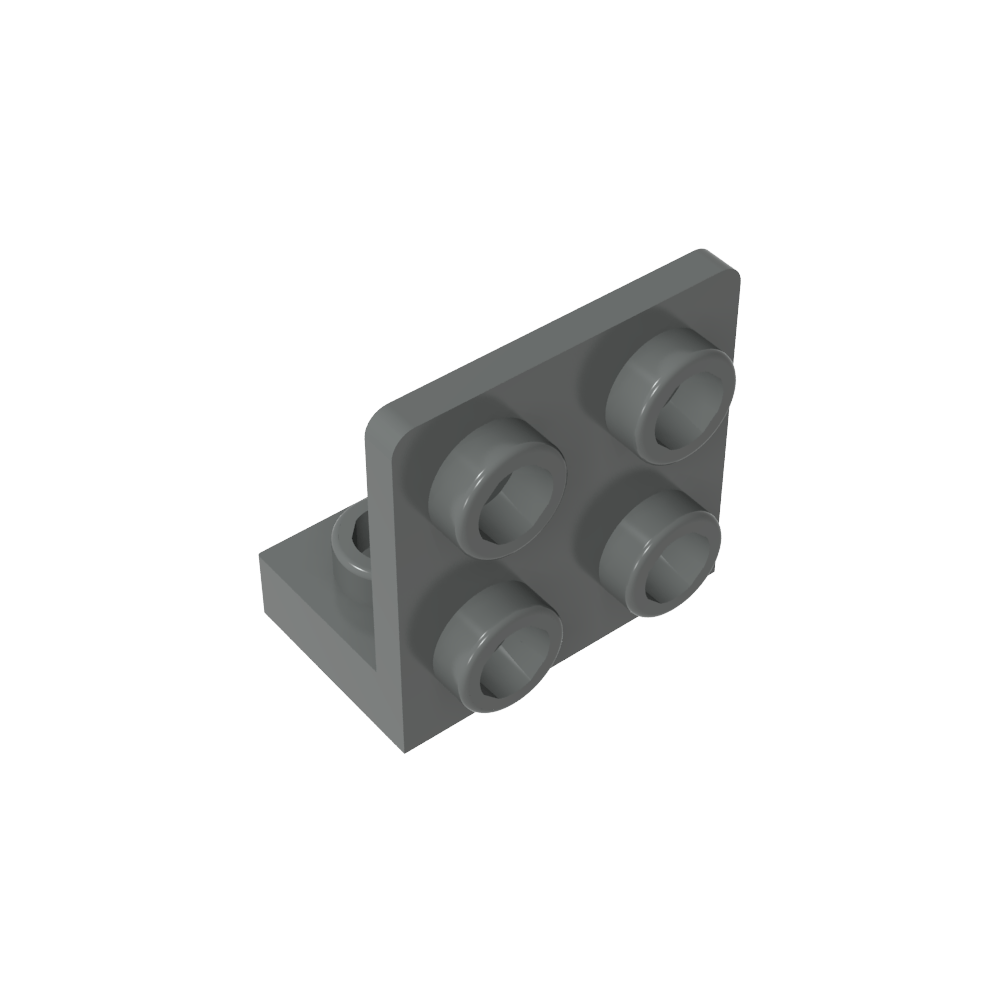 Support 1 x 2 - 2 x 2 inversé-MyGobricksFr