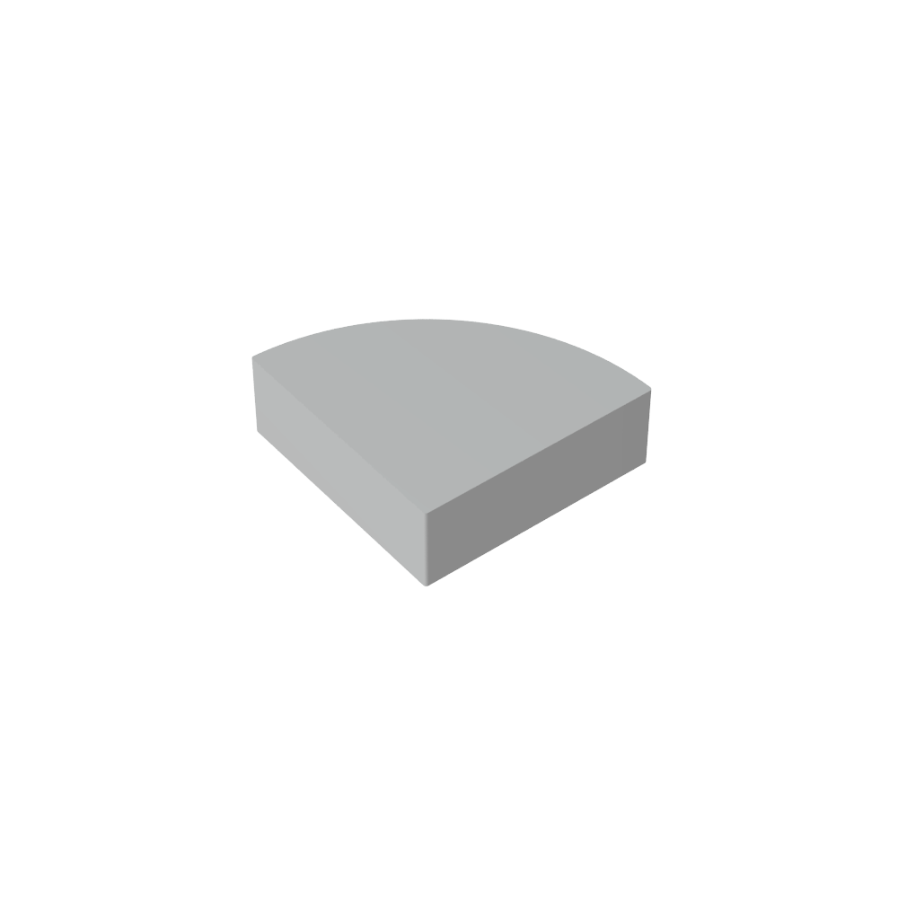 Carrelage Rond 1 x 1 Quart-MyGobricksFr