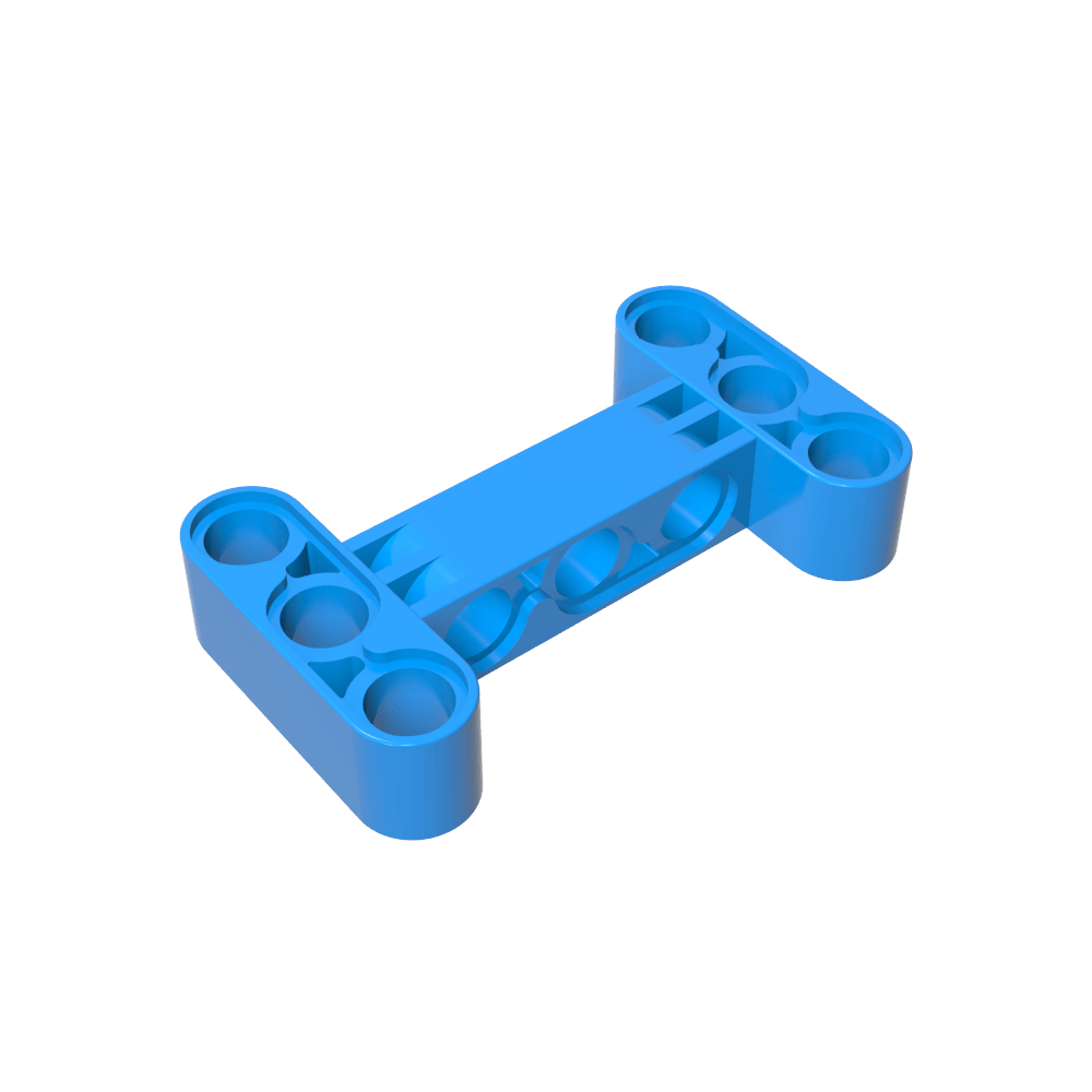 Poutre Technic 3 x 5 Épaisseur [Trous de poutre centraux décalés à 90°]-MyGobricksFr