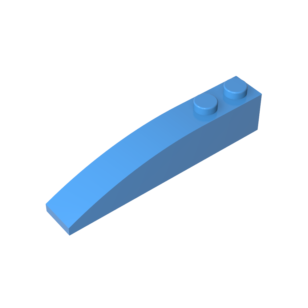 Brique incurvée 6 x 1-MyGobricksFr