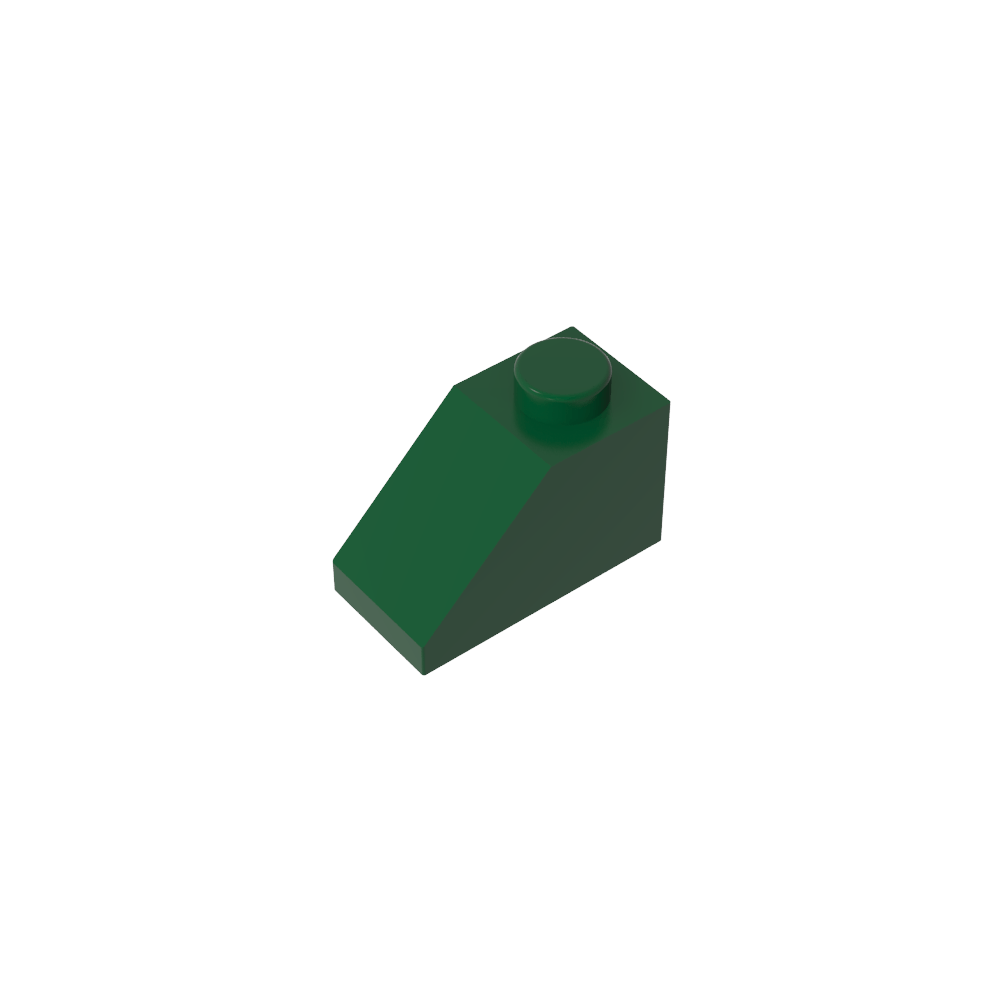 Pente 45° 2 x 1 avec goupille inférieure-MyGobricksFr