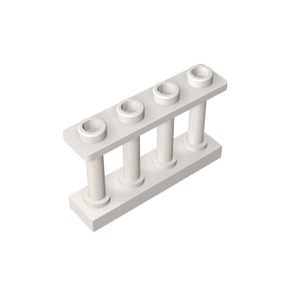 Clôture à fuseaux 1 x 4 x 2 [4 montants supérieurs]-MyGobricksFr