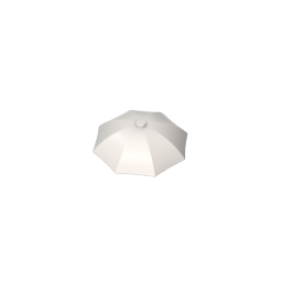 Toit de parasol sans rabat inférieur, 1,80 m x 1,80 m avec goujon supérieur-MyGobricksFr