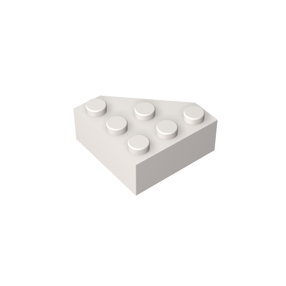 Coin 3 x 3 à angle coupé-MyGobricksFr