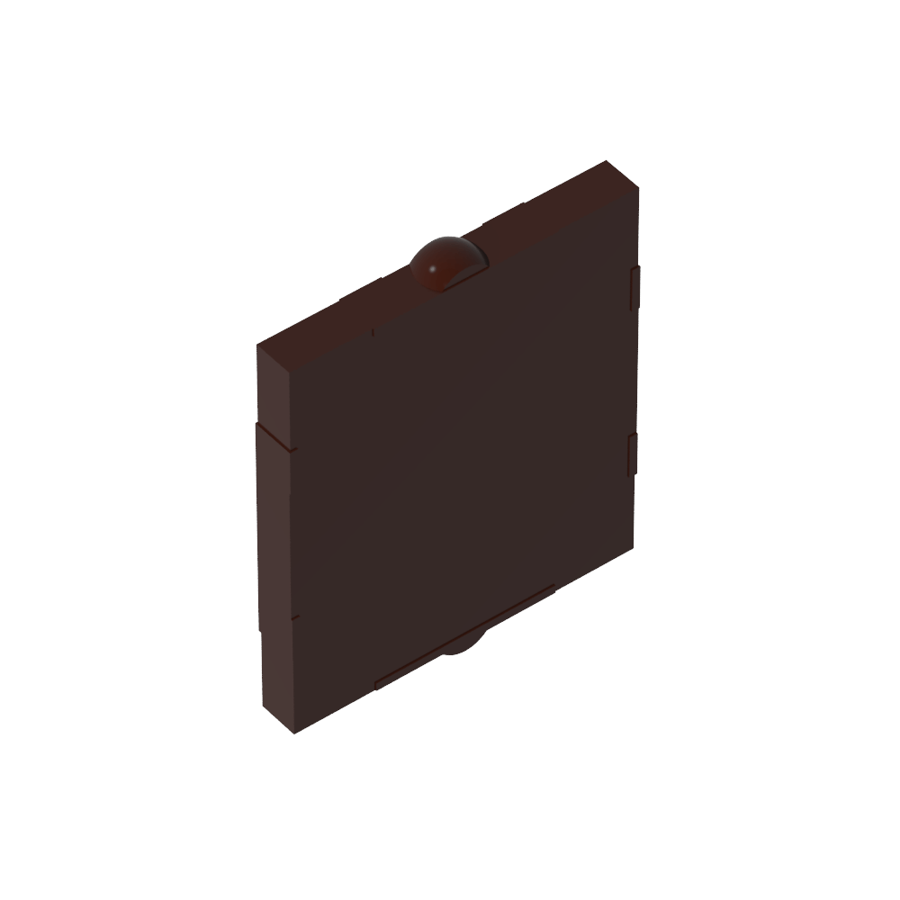 Vitrage plat pour fenêtre 1 x 2 x 2-MyGobricksFr