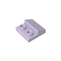 Pente 45 2 x 1 avec découpe 2/3-MyGobricksFr