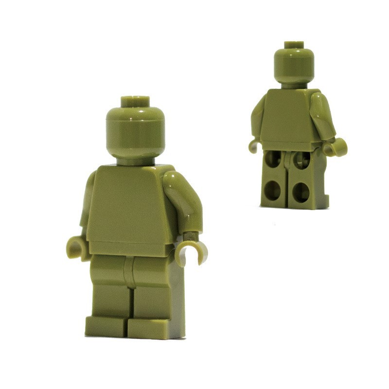Figurines de blocs de construction de couleur unie, compatibles avec les blocs de construction universels de petite taille et de couleur unie, accessoires de base murale en blocs de construction Trendy Moc (Multi-Création).