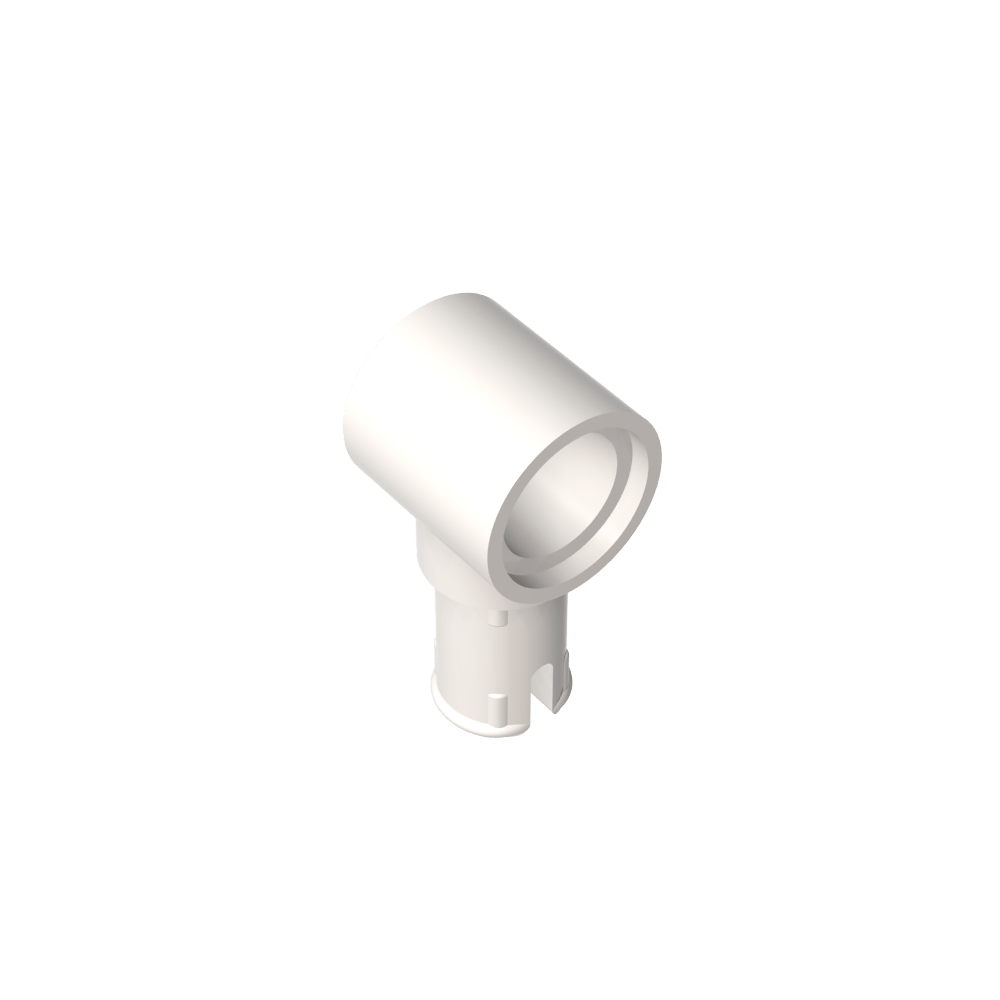 Connecteur Technic à 1 broche avec rainures de friction dans le sens de la longueur-MyGobricksFr