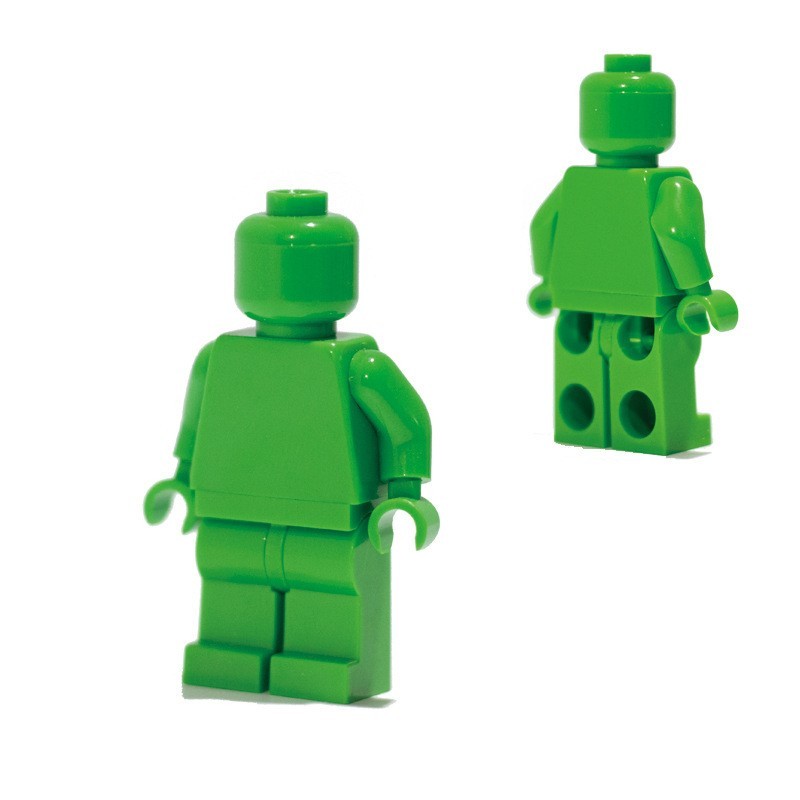 Figurines de blocs de construction de couleur unie, compatibles avec les blocs de construction universels de petite taille et de couleur unie, accessoires de base murale en blocs de construction Trendy Moc (Multi-Création).
