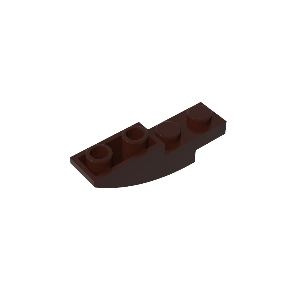 Pente Courbe 4 x 1 Inversée-MyGobricksFr