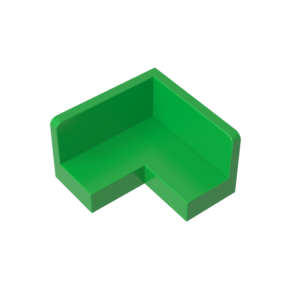 Panneau d'angle 2 x 2 x 1-MyGobricksFr