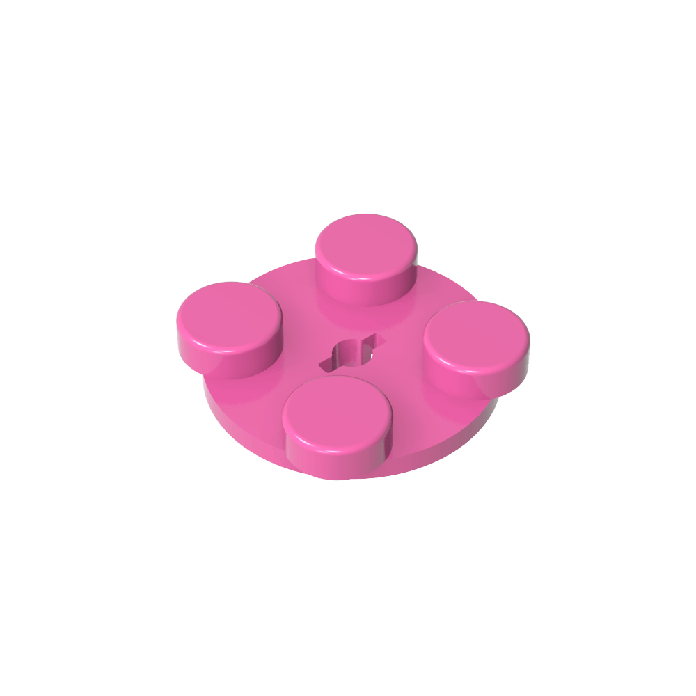 Plateau tournant 2 x 2 - Dessus-MyGobricksFr