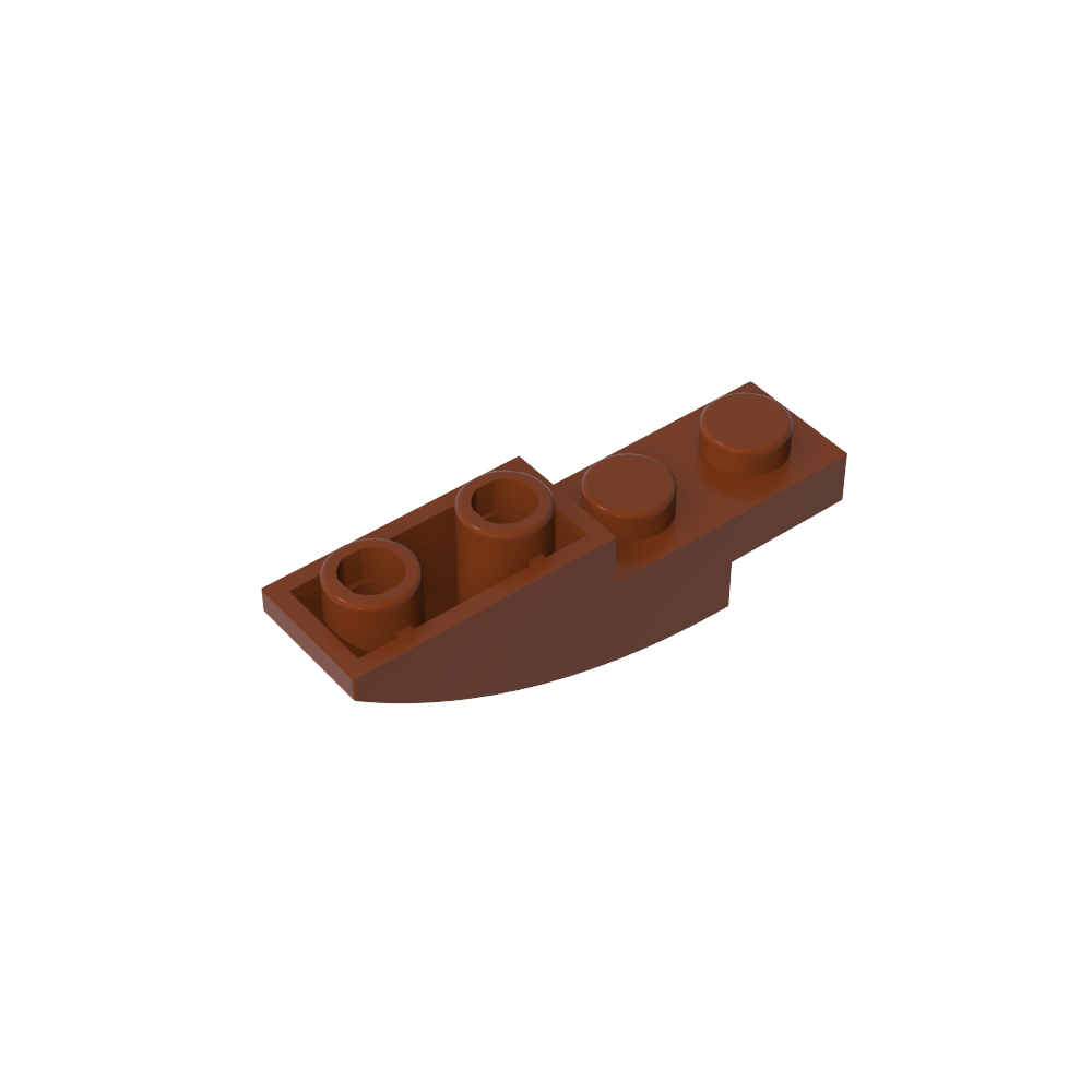 Pente Courbe 4 x 1 Inversée-MyGobricksFr