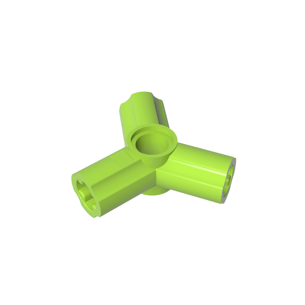 Axe technique et connecteur à broches triple [décalage de 120°]-MyGobricksFr