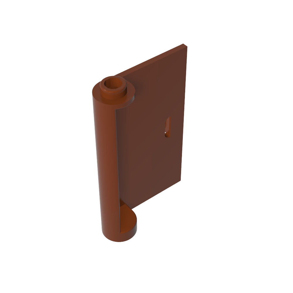 Porte 1 x 3 x 4 Droite - Ouverture entre les charnières supérieure et inférieure-MyGobricksFr