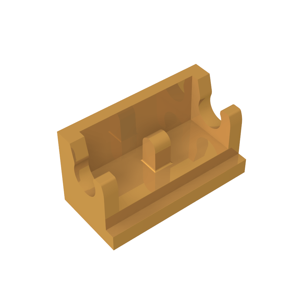 Brique charnière 1 x 2 Base-MyGobricksFr
