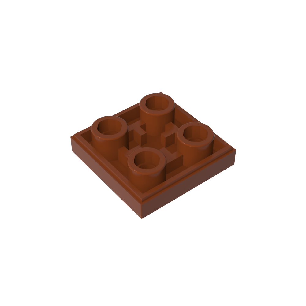 Tuile spéciale 2 x 2 inversée-MyGobricksFr