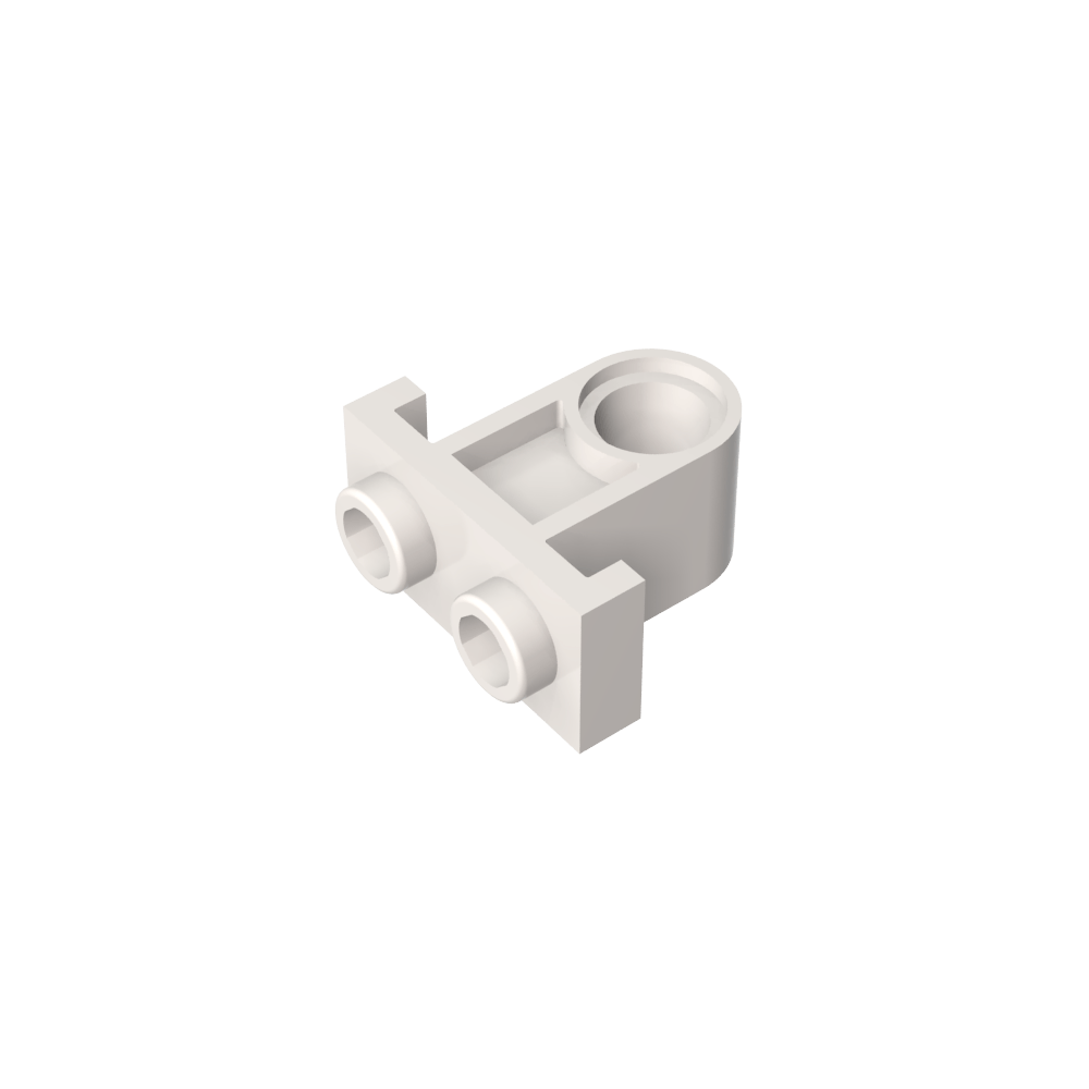 Plaque de connexion à broches Technic avec un trou (simple en bas)-MyGobricksFr