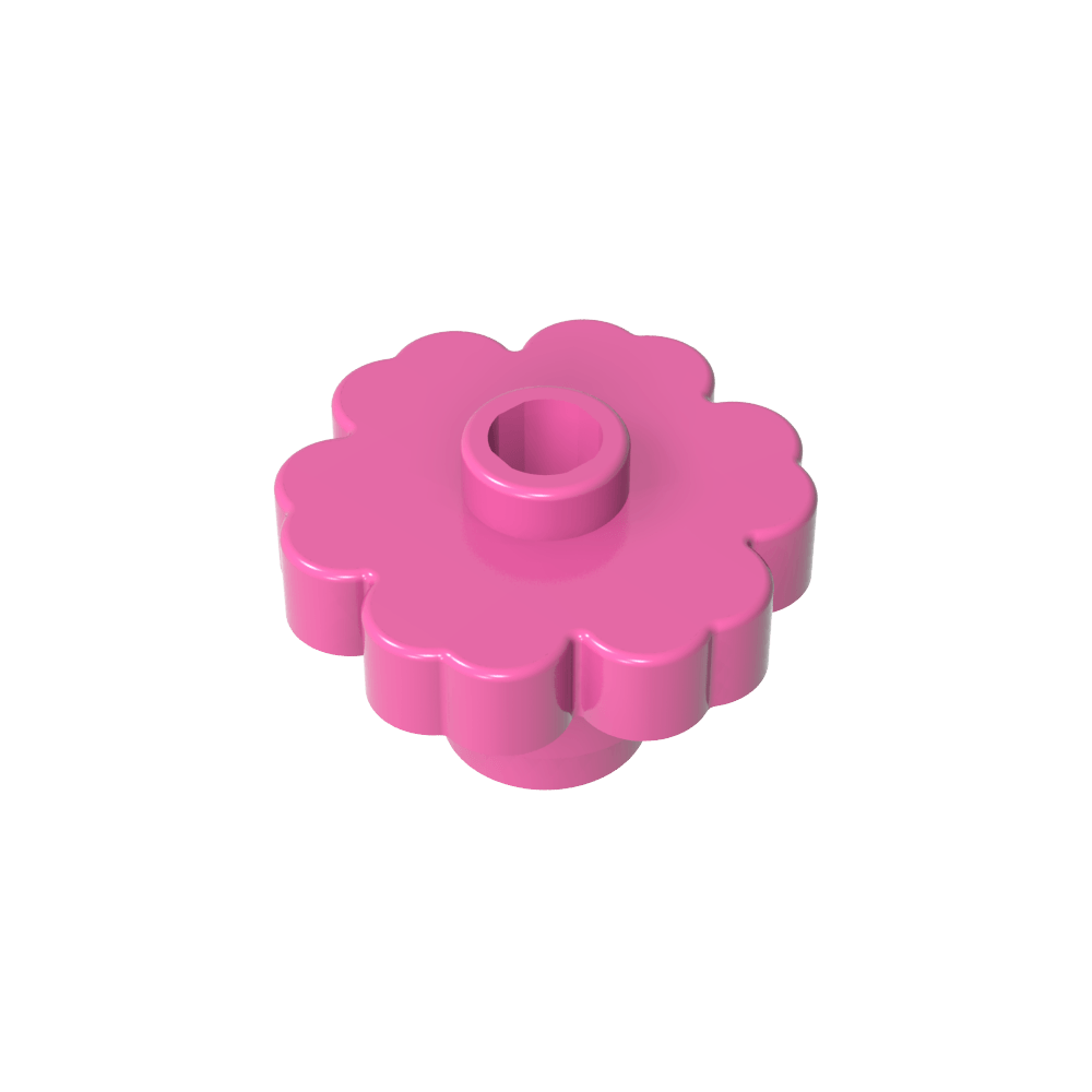 Plante, Fleur 2 x 2 - Rond [Ouverture]-MyGobricksFr