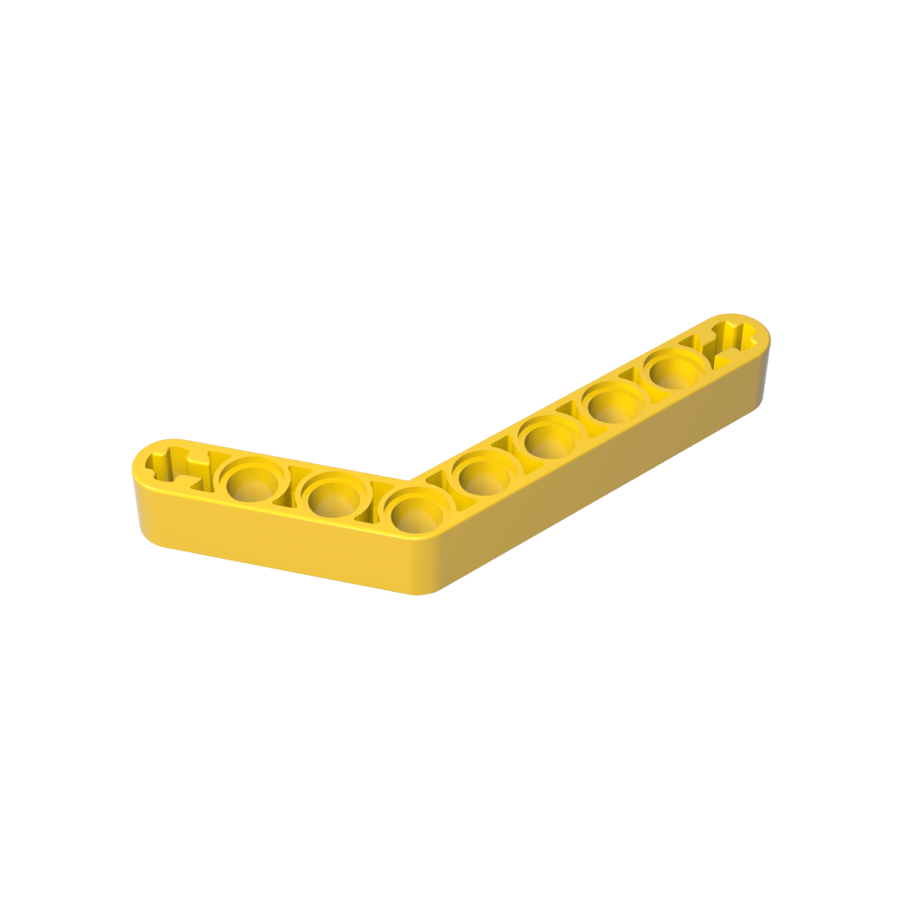 Poutre Technic 1 x 9 pliée (6 - 4) Épaisseur-MyGobricksFr