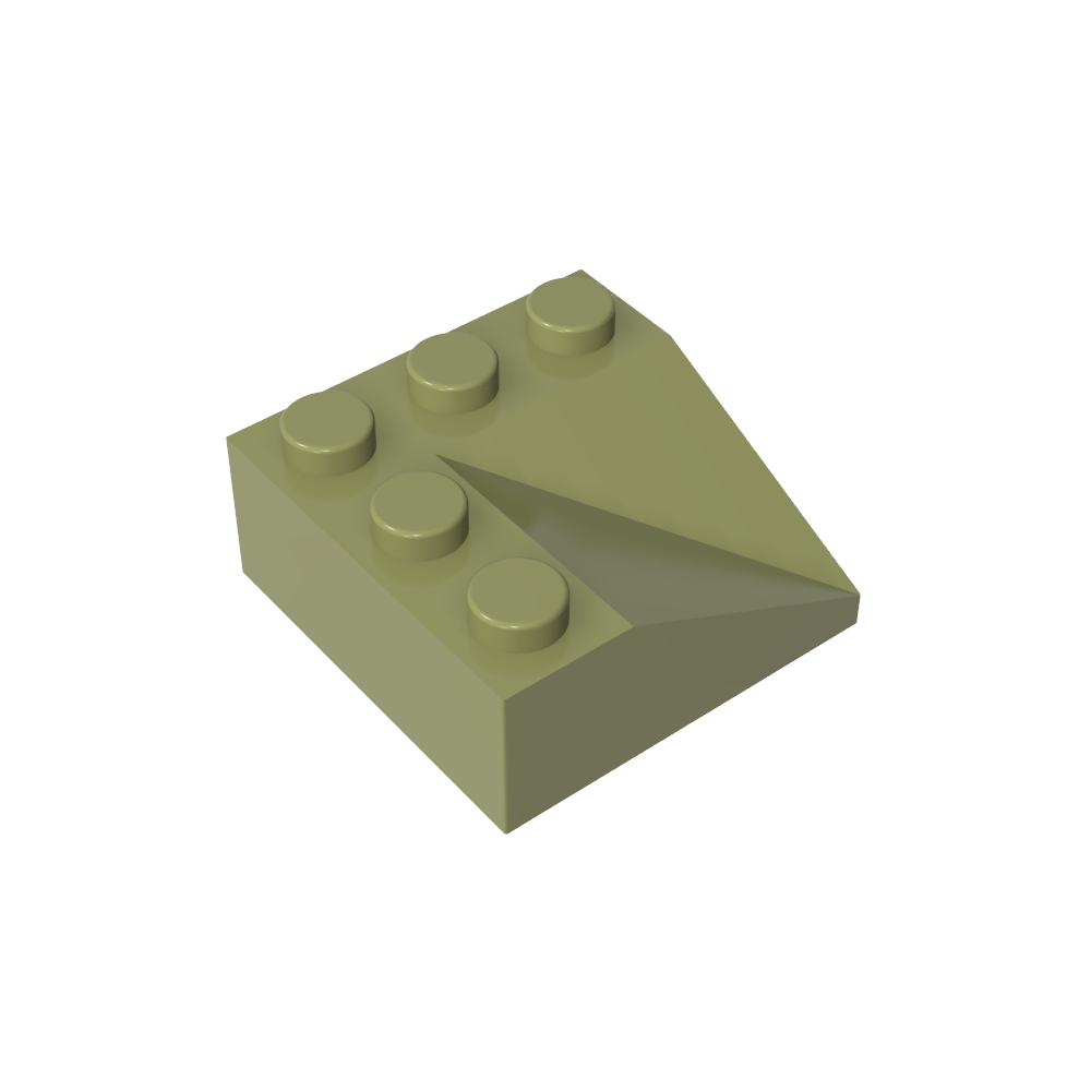 Pente 33° 3 x 3 Double Concave-MyGobricksFr