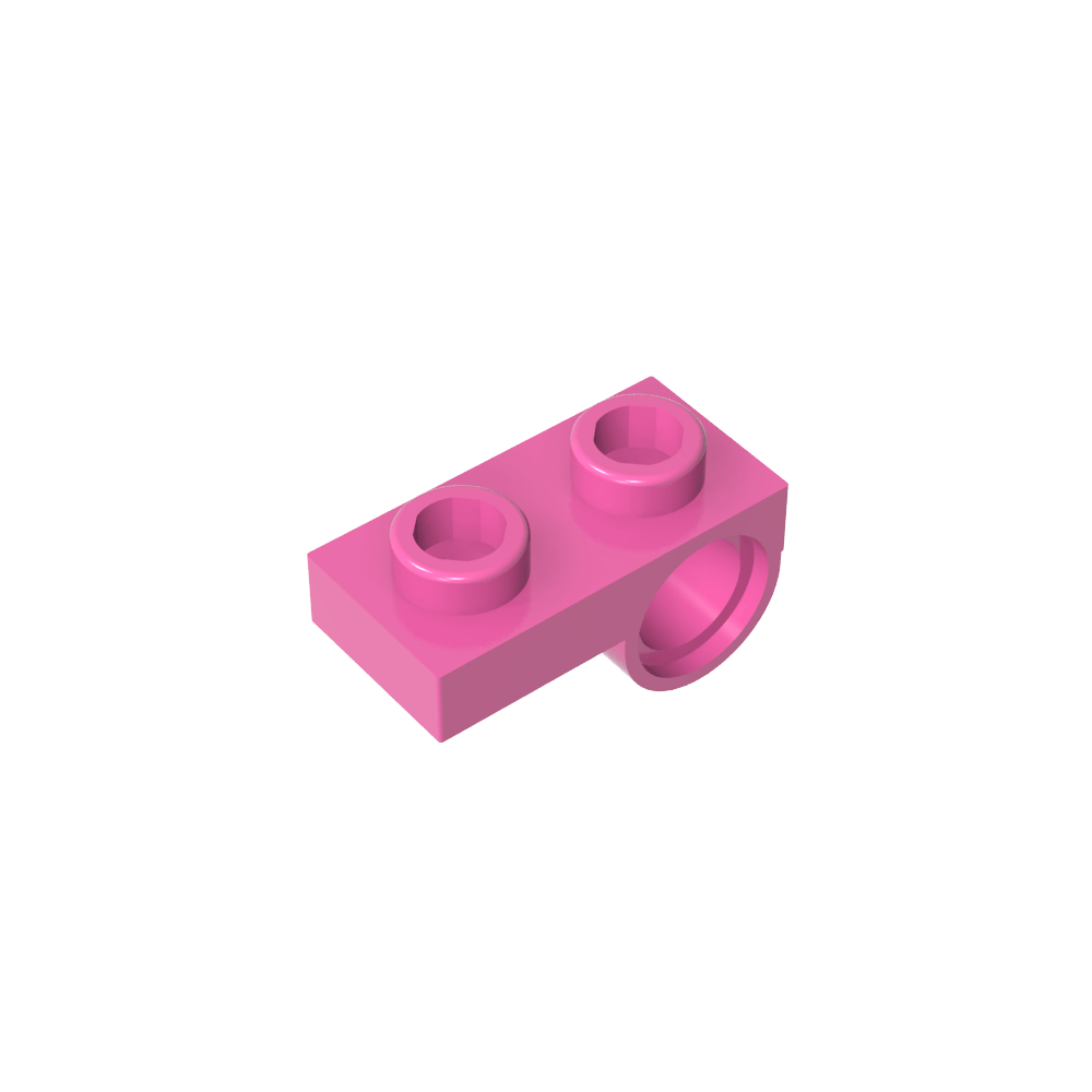 Plaque spéciale 1 x 2 avec trou pour goupille-MyGobricksFr
