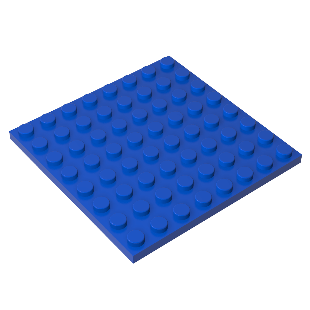 Assiette 8 x 8-MyGobricksFr