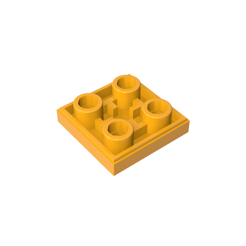 Tuile spéciale 2 x 2 inversée-MyGobricksFr