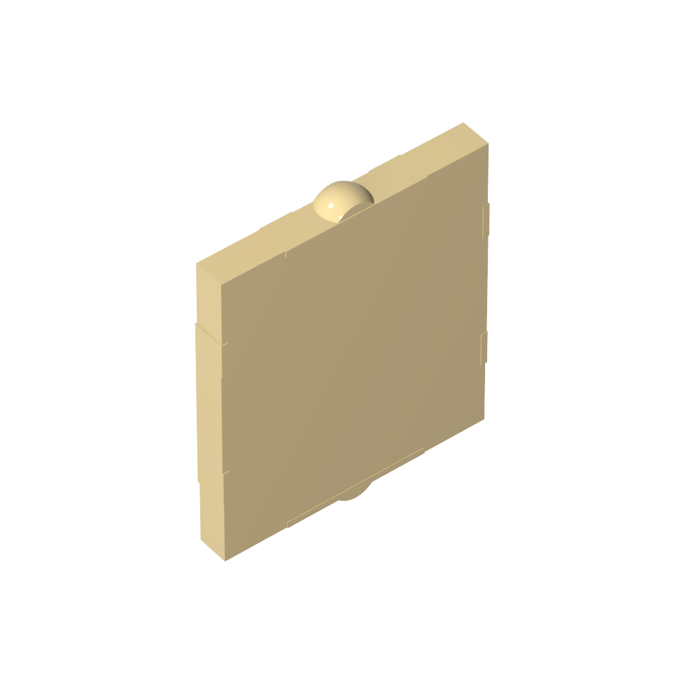 Vitrage plat pour fenêtre 1 x 2 x 2-MyGobricksFr