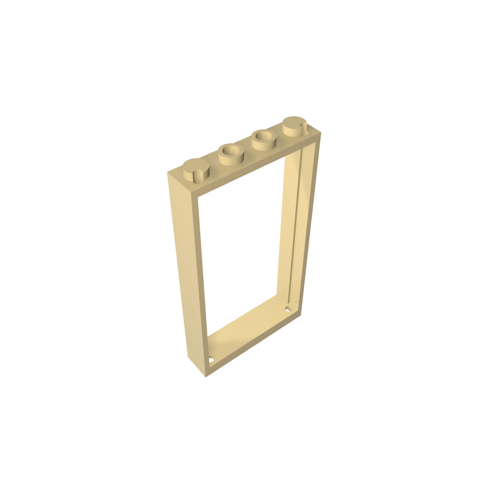 Cadre de porte 1 x 4 x 6 Type 2-MyGobricksFr