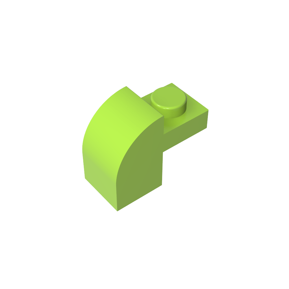 Brique incurvée 1 x 2 x 1 1/3 avec dessus incurvé-MyGobricksFr