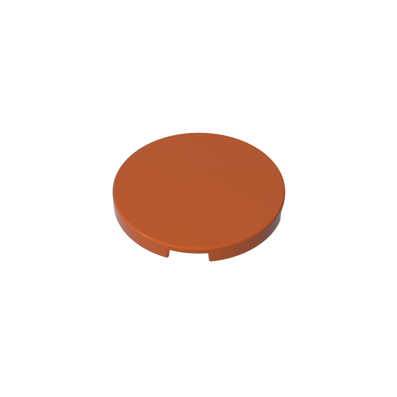 3x3 smooth round plate