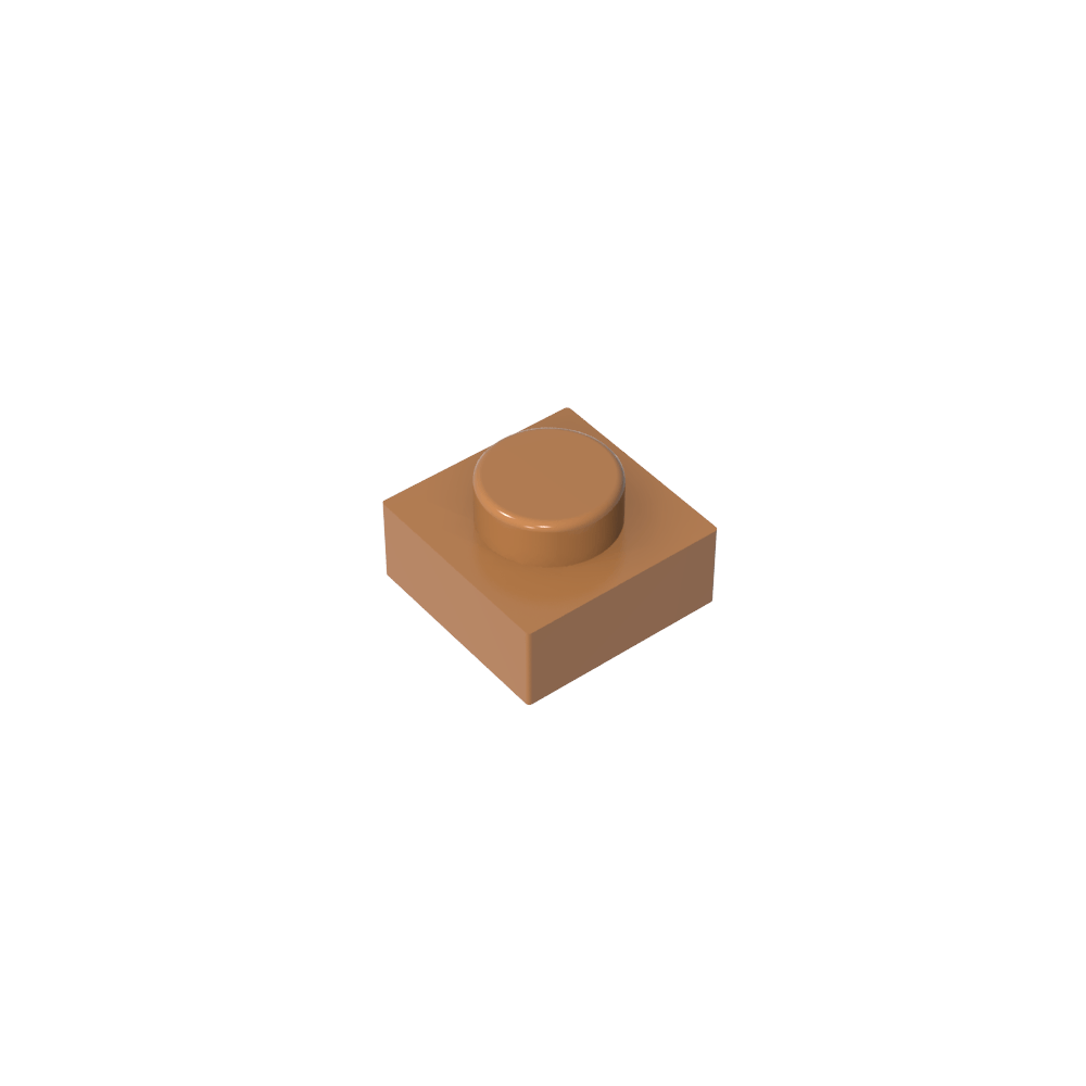 Plaque 1 x 1-MyGobricksFr