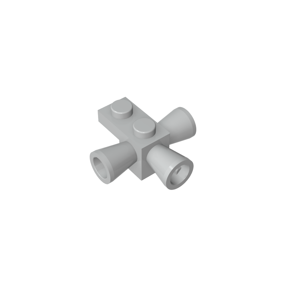Brique spéciale 1 x 1 avec 3 haut-parleurs / Fusées de positionnement spatial-MyGobricksFr