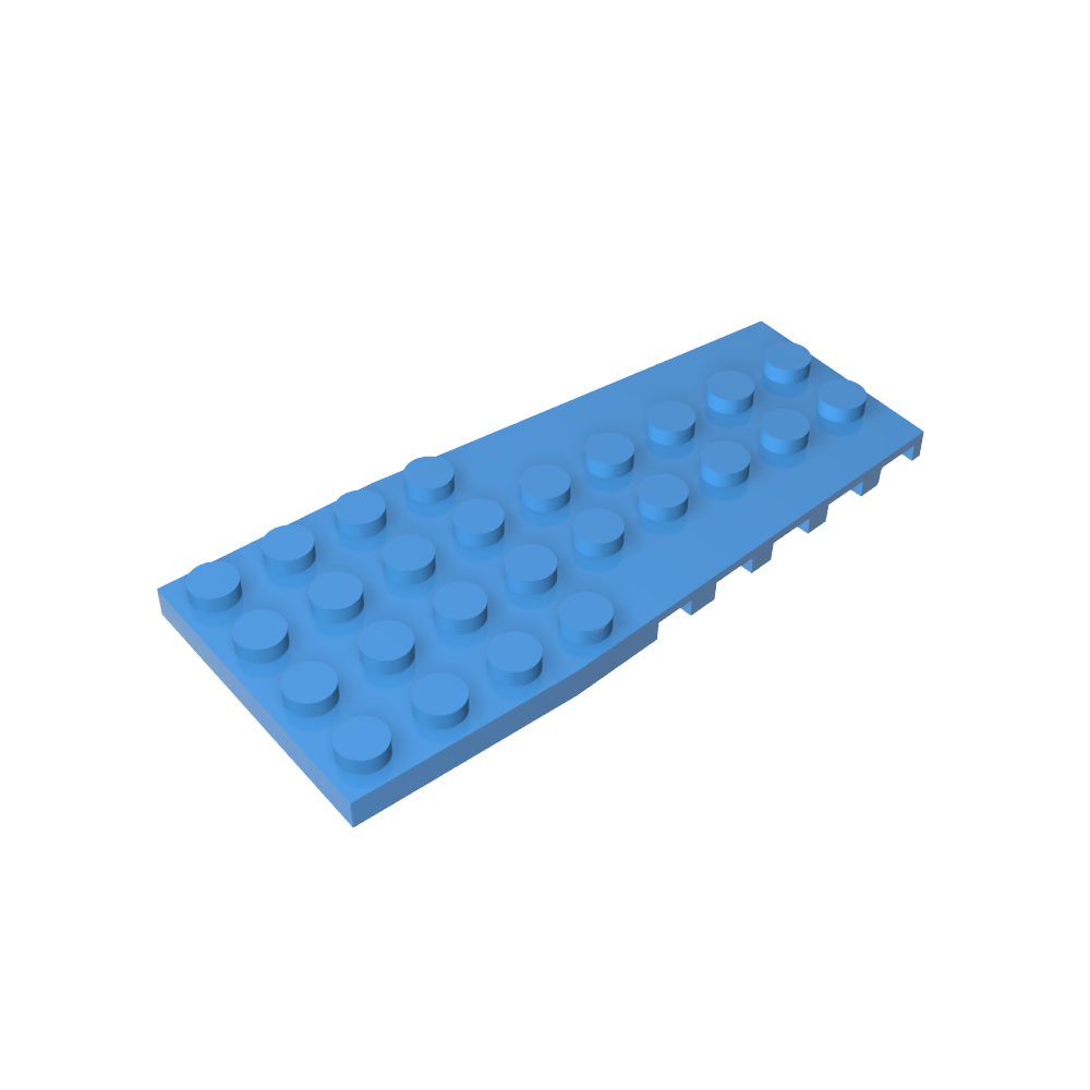 Plaque de coin 4 x 9 avec encoches pour goujons-MyGobricksFr