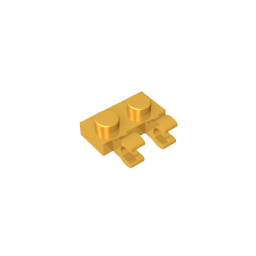 Plaque spéciale 1 x 2 avec clips horizontaux [clips en U épais]-MyGobricksFr