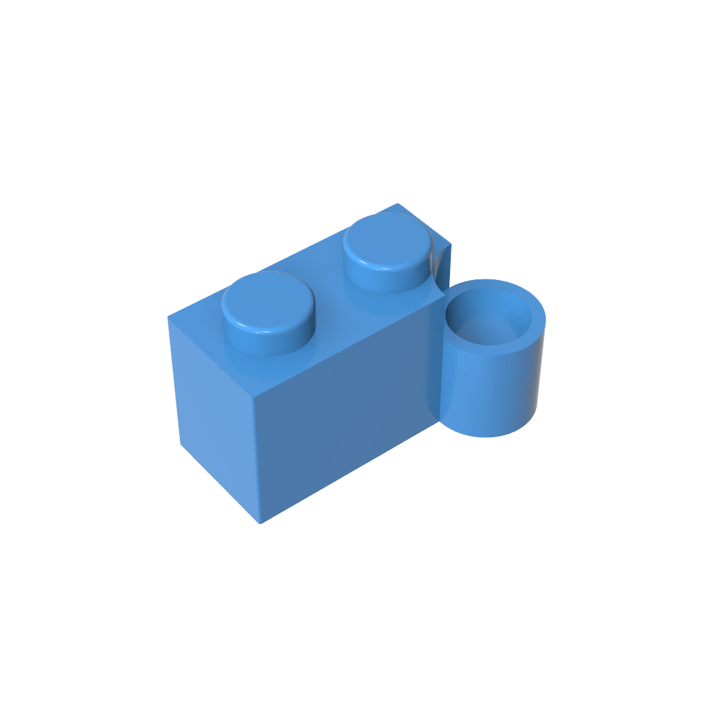 Brique charnière 1 x 4 [Inférieure]-MyGobricksFr