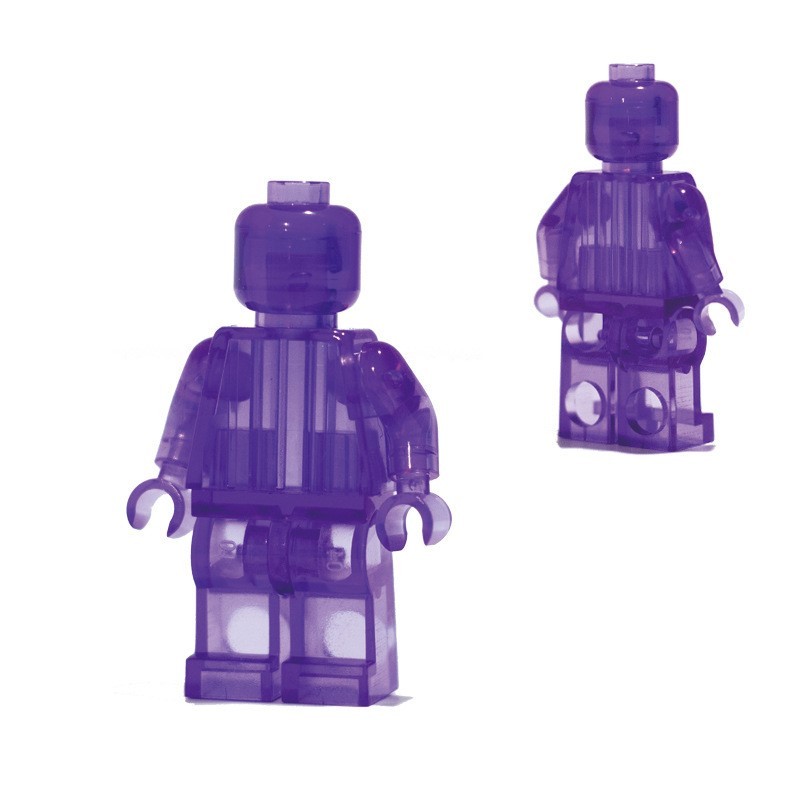 Figurines de blocs de construction de couleur unie, compatibles avec les blocs de construction universels de petite taille et de couleur unie, accessoires de base murale en blocs de construction Trendy Moc (Multi-Création).