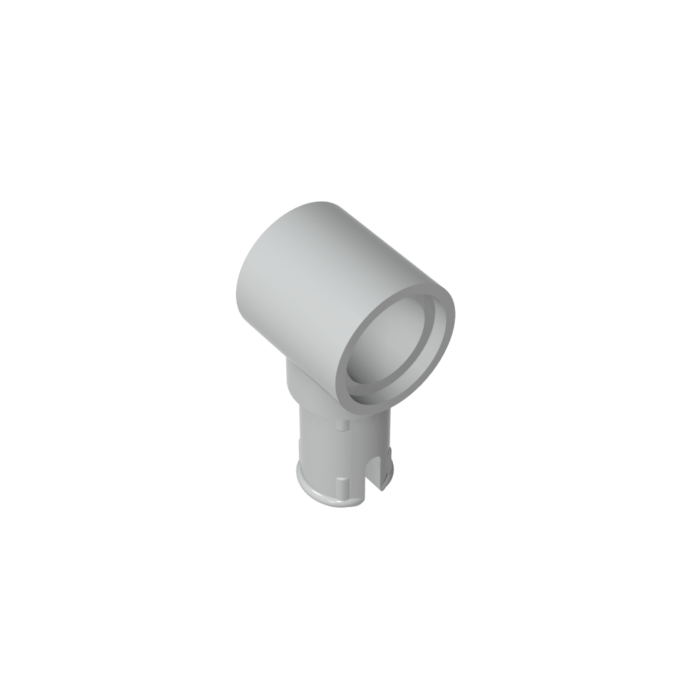 Connecteur Technic à 1 broche avec rainures de friction dans le sens de la longueur-MyGobricksFr