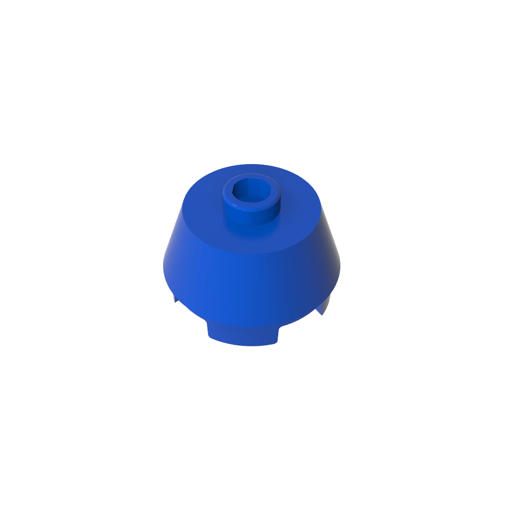 Brique ronde 2 x 2 Cône tronqué-MyGobricksFr