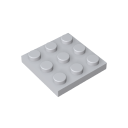 Assiette 3 x 3-MyGobricksFr