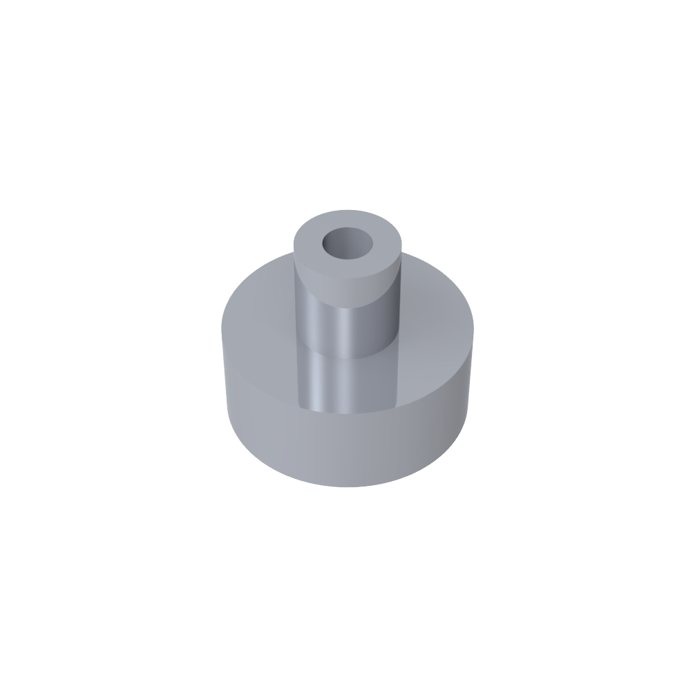 Carreau rond 1 x 1 avec barre creuse-MyGobricksFr