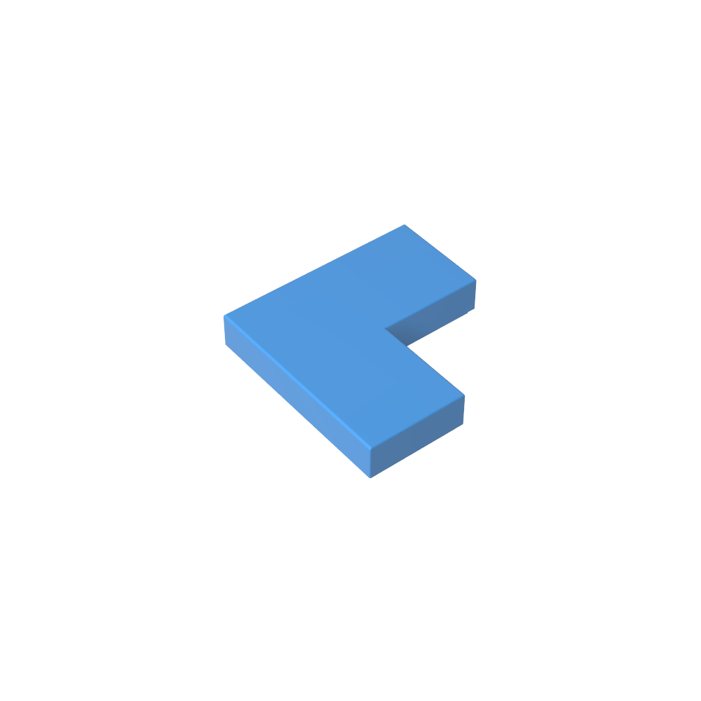 Carrelage 2 x 2 Coin-MyGobricksFr