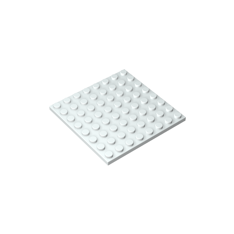 Assiette 8 x 8-MyGobricksFr