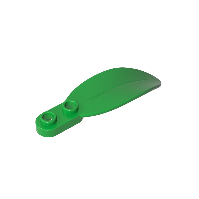 feuilles rondes de plante 1x2-BricksBulk.Fr