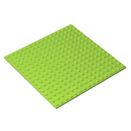 Assiette 16 x 16-MyGobricksFr