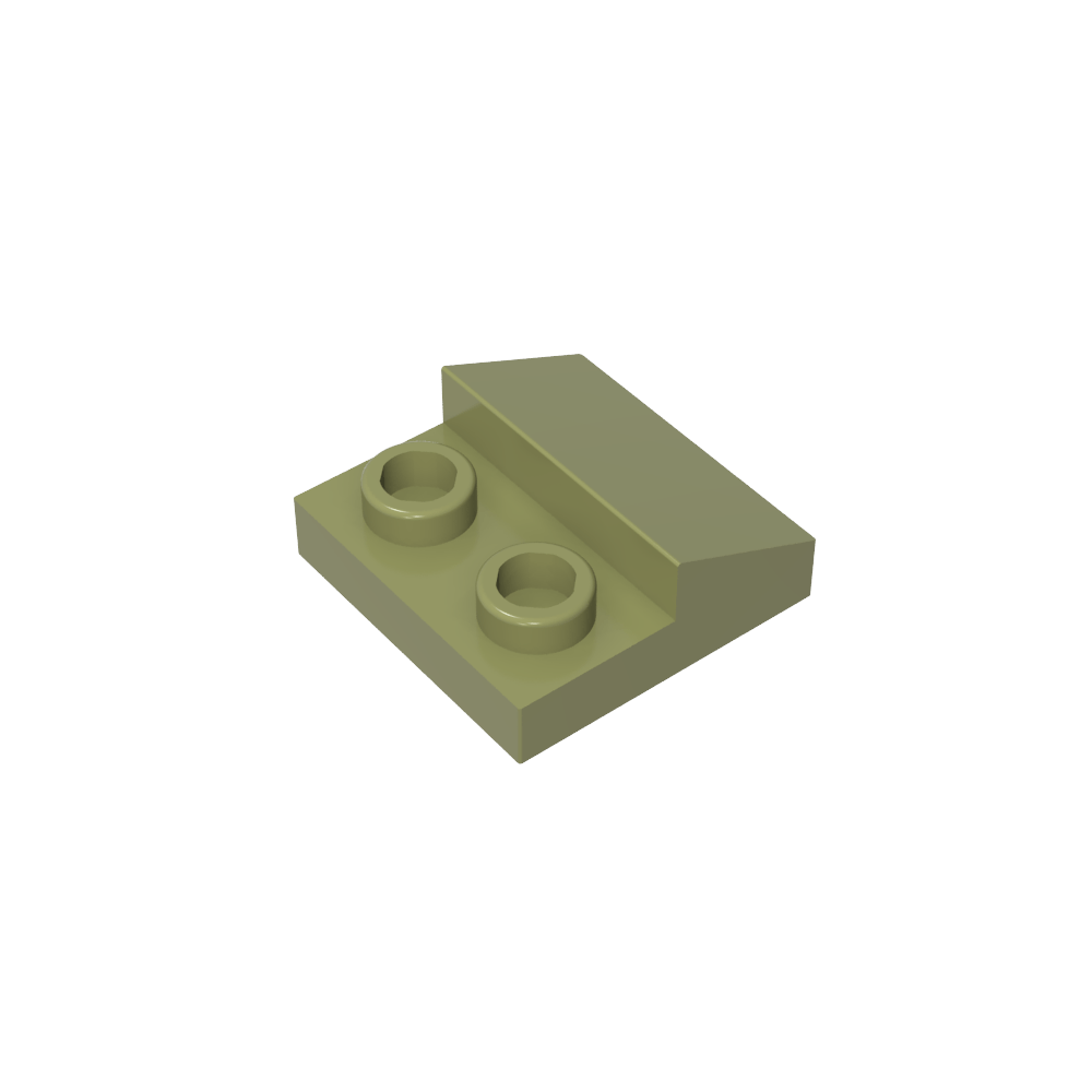 Pente 45 2 x 1 avec découpe 2/3-MyGobricksFr