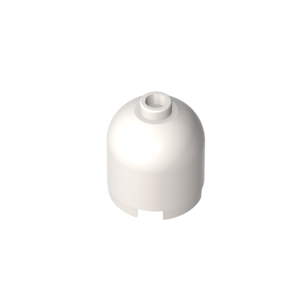 Brique ronde 2 x 2 x 1 2/3 Dôme [Taille indéterminée]-MyGobricksFr